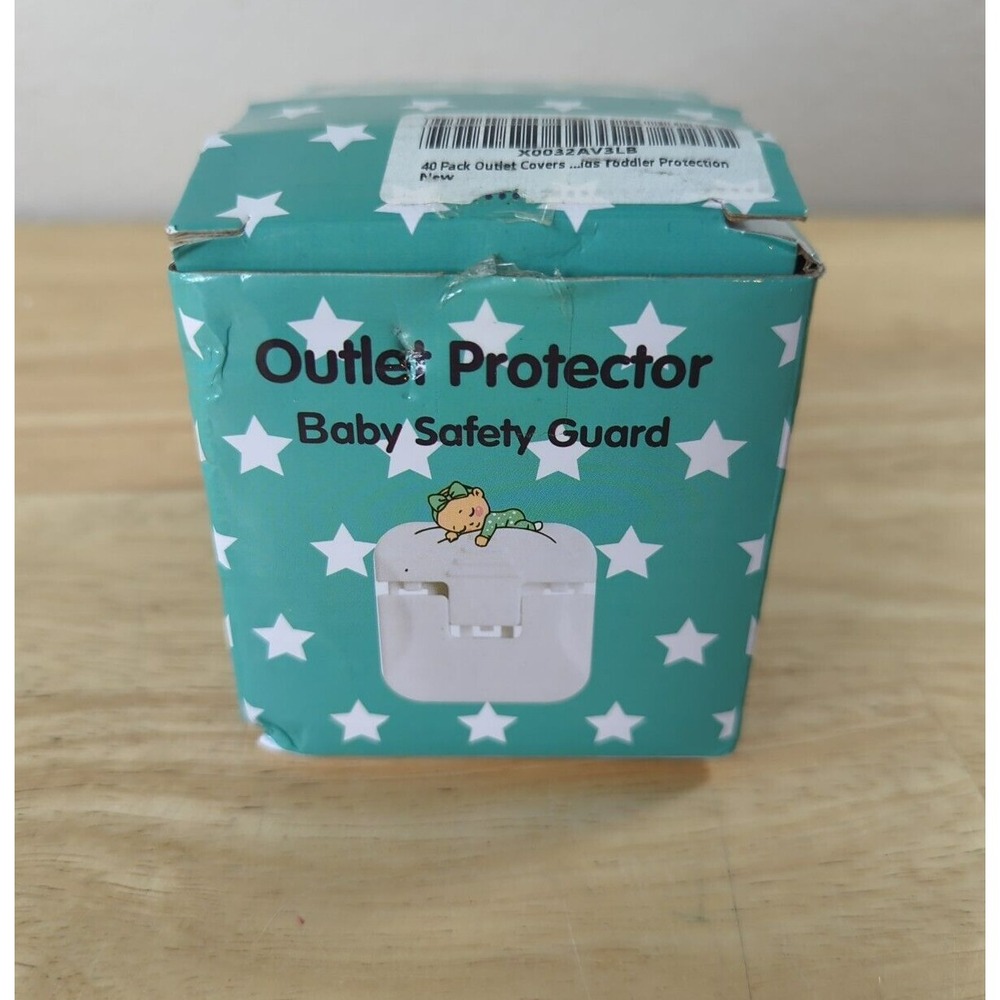 40Pcs‎ Outlet Plug Protector Covers Child Baby Proof Electric Shock Guard